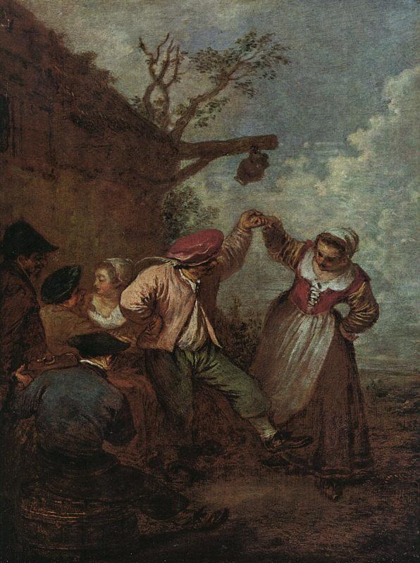 Jean-Antoine Watteau Peasant Dance